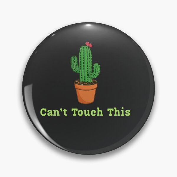 Item preview, Cant Touch This Funny Cacytus Illustration designed and sold by ShaderShirts.