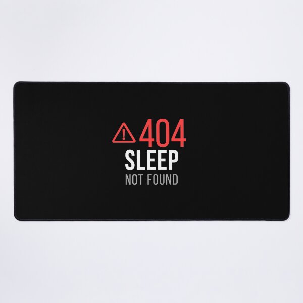 Item preview, 404 Sleep Not Found Funny Developer Sticker Programmer Insomnia Coder Gift designed and sold by TongTang.