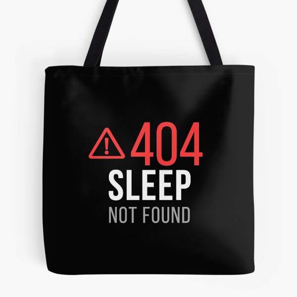 Item preview, 404 Sleep Not Found Funny Developer Sticker Programmer Insomnia Coder Gift designed and sold by TongTang.