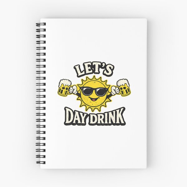 Item preview, Lets Day Drink Funny Sun Drinking Humor designed and sold by cass-vale-lab.