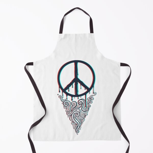 Item preview, trippy festival hippie mushroom peace sign rave designed and sold by LuminOrb.