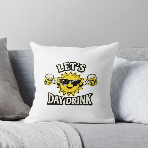 Item preview, Lets Day Drink Funny Sun Drinking Humor designed and sold by cass-vale-lab.