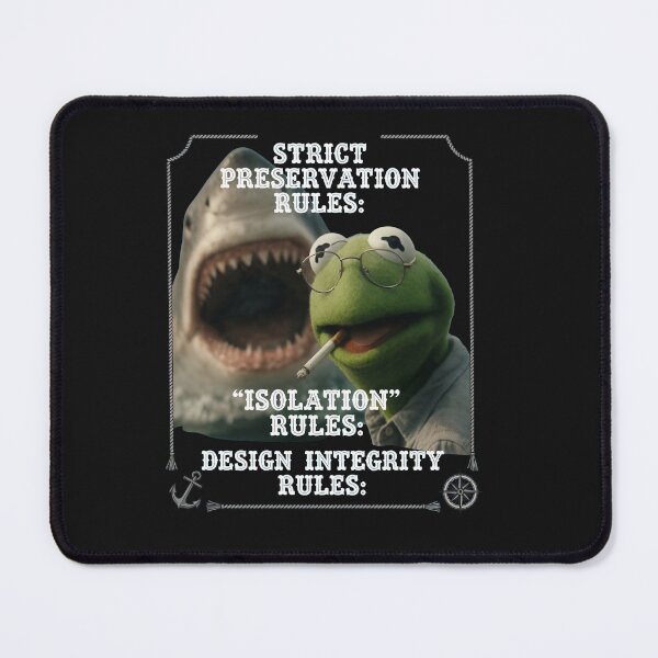 Item preview, Cool Frog Smoking Scary Shark Attack Design designed and sold by folk-4-arts.
