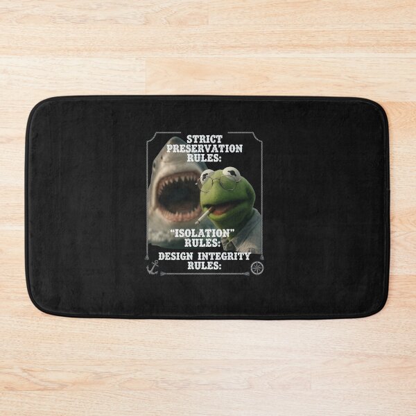 Item preview, Cool Frog Smoking Scary Shark Attack Design designed and sold by folk-4-arts.