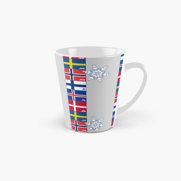 Nordic Cross Flags Tall Mug