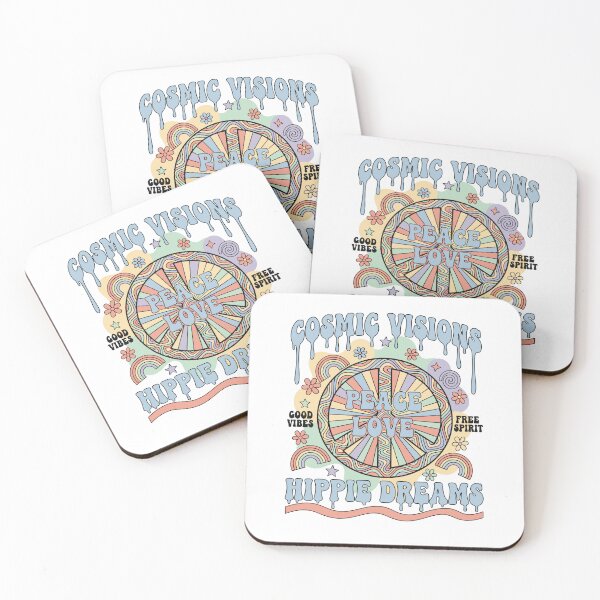 Item preview, Cosmic Visions Peace Love Hippie Dreams designed and sold by LuminOrb.