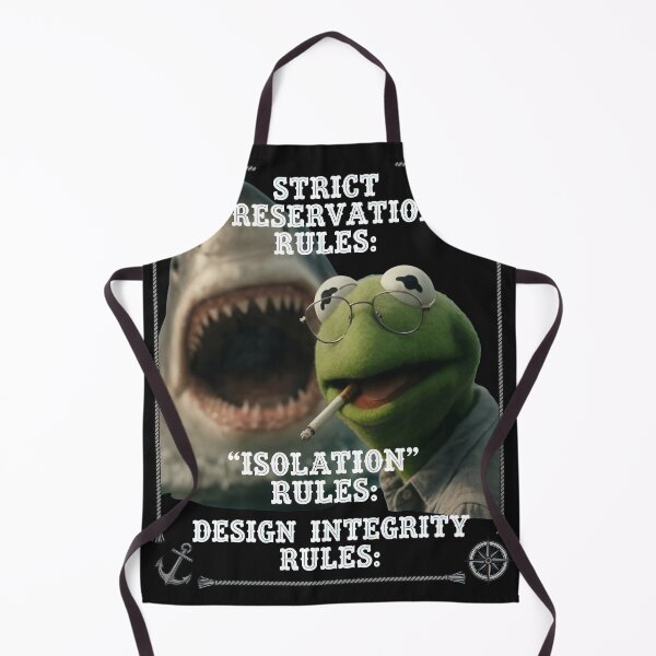 Item preview, Cool Frog Smoking Scary Shark Attack Design designed and sold by folk-4-arts.
