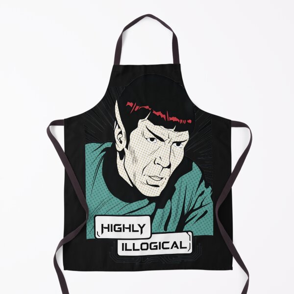 Item preview, Highly Illogical Comic Style Portrait designed and sold by folk-4-arts.