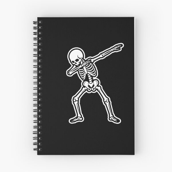 Item preview, Dancing Skeleton Dab Sticker | Funny Halloween Meme Art designed and sold by Olivra.