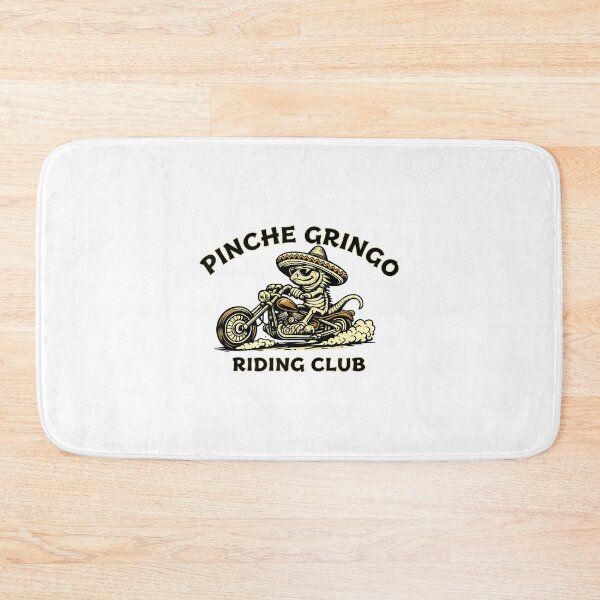 Item preview, Pinche Gringo Riding Club Motorcycle Lizard designed and sold by cass-vale-lab.