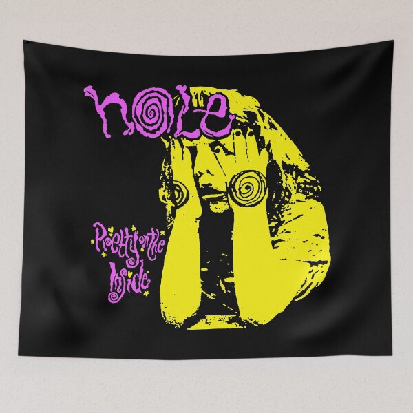 Item preview, Yellow Girl With Pink Typography designed and sold by ShadeFall.