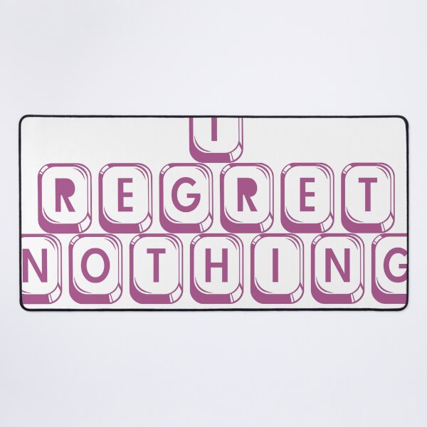 Item preview, I REGRET NOTHING designed and sold by Artist300DPI.