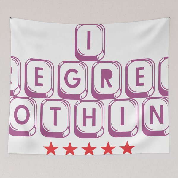 Item preview, I REGRET NOTHING designed and sold by Artist300DPI.