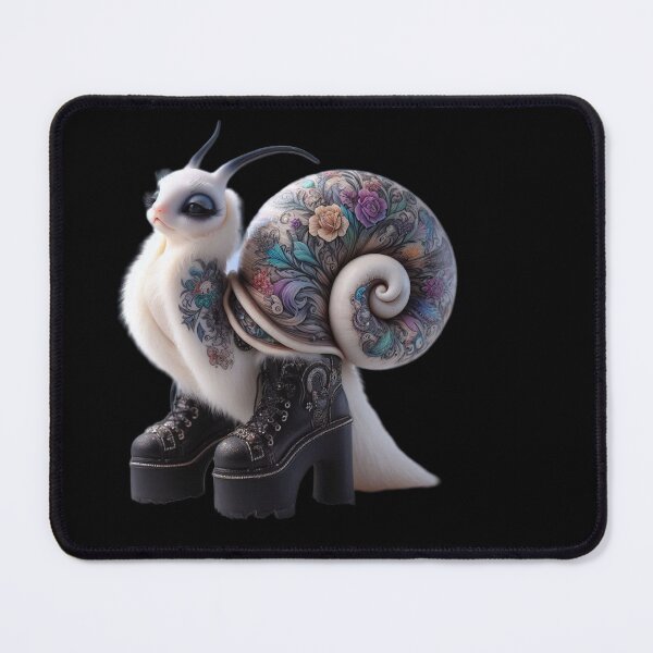 Item preview, Floral Shell Snail in Platform Boots designed and sold by LujziWorld.