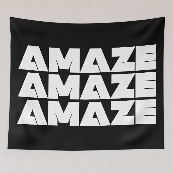 Item preview, AMAZE Futuristic Sci-Fi Typography Gift for Science Fiction Lovers designed and sold by tarzbol.