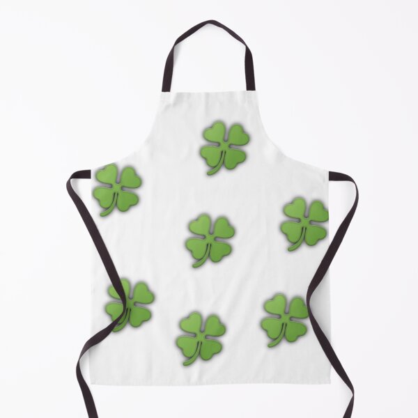 Item preview, Lucky Four Leaf Clover Pattern on Black designed and sold by Faali950.