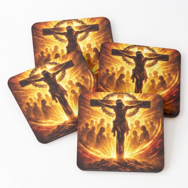 Item preview, The Crucified King in Glory designed and sold by MastersDesignNk.