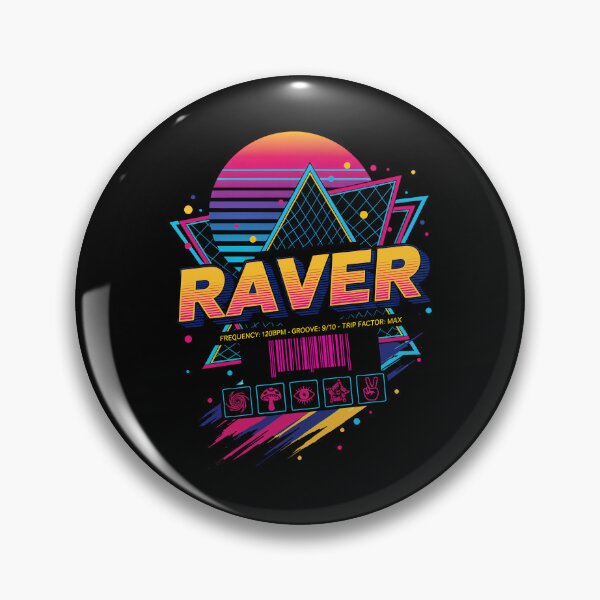 Item preview, Raver Hippie Music Trippy Mushroom Tie Dye Rave designed and sold by LuminOrb.