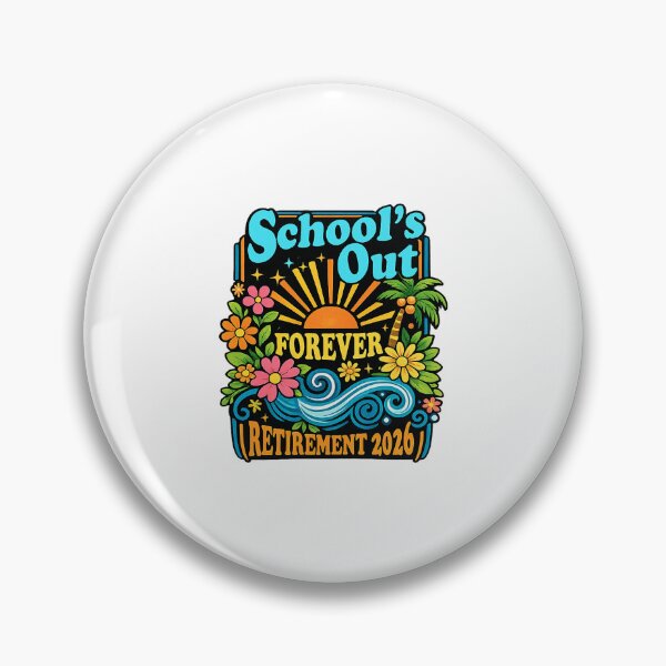 Item preview, School's Out Forever Funny Retired Teacher Retirement 2026 designed and sold by cass-vale-lab.