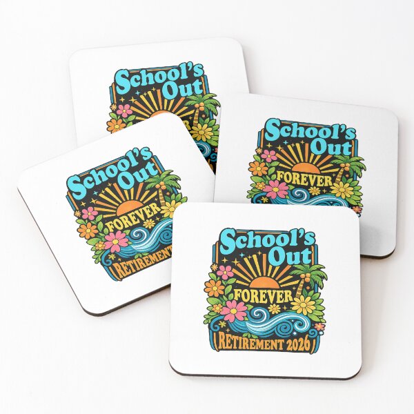 Item preview, School's Out Forever Funny Retired Teacher Retirement 2026 designed and sold by cass-vale-lab.