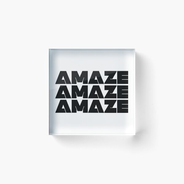Item preview,  AMAZE Futuristic Sci-Fi Typography Gift for Science Fiction Lovers designed and sold by tarzbol.