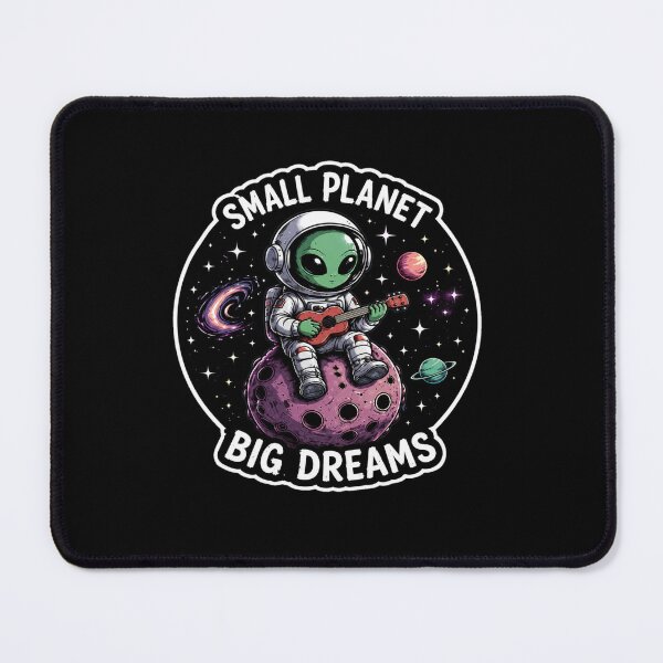 Item preview, Small Planet Big Dreams | Cute Alien Astronaut Space Design designed and sold by TheZyro.
