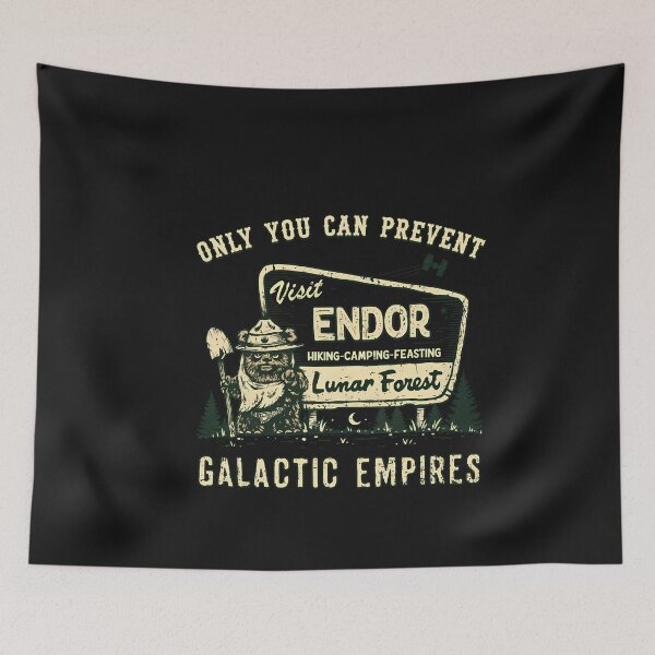Item preview, Prevent Galactic Forest Tourism Vacation Tee designed and sold by folk-4-arts.