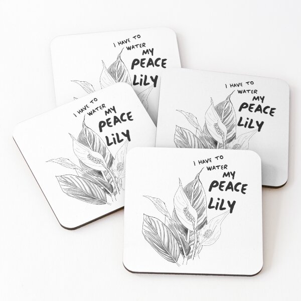Item preview, Hot Fuzz peace lily designed and sold by SonorousMaple.