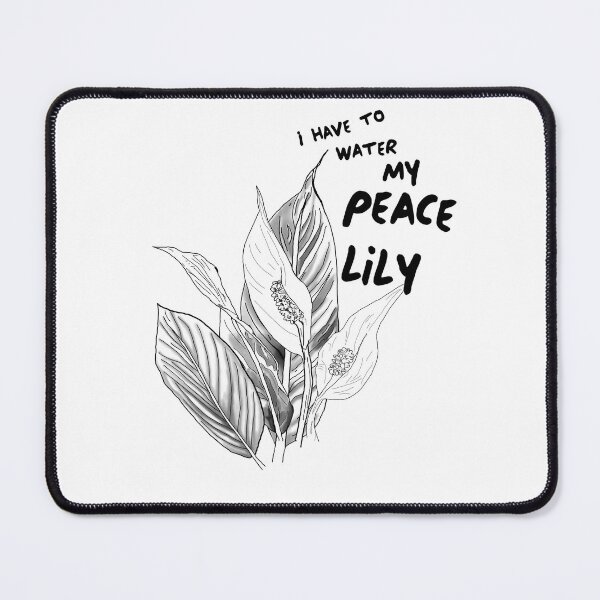Item preview, Hot Fuzz peace lily designed and sold by SonorousMaple.