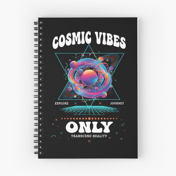 Item preview, trippy festival hippie tie dye Cosmic Vibes Only designed and sold by LuminOrb.