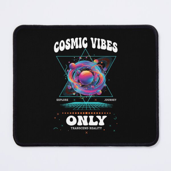 Item preview, trippy festival hippie tie dye Cosmic Vibes Only designed and sold by LuminOrb.