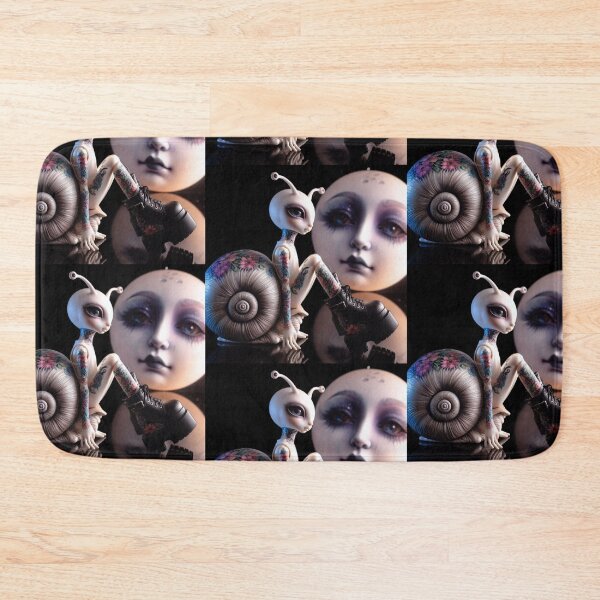 Item preview, Moonlit Dreamer Tattooed Snail designed and sold by LujziWorld.