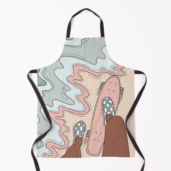 Item preview, Beach skateboarder designed and sold by Swadeillustrations.