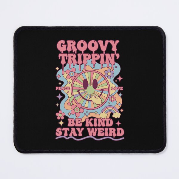 Item preview, Trippy Festival Groovy Trippin Stay Weird Hippie designed and sold by LuminOrb.