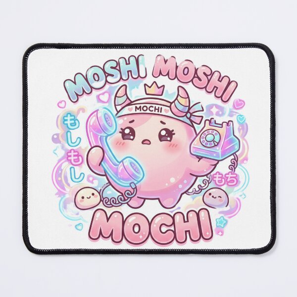Item preview, Moshi Moshi Mochi Kawaii Pastel Art designed and sold by Shirt-Otakus.