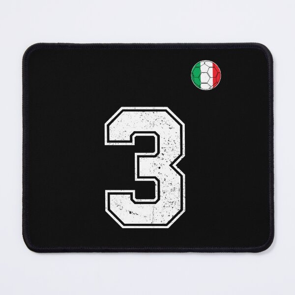 Item preview, Italy Soccer Number 3 Vintage Sports Fan designed and sold by RoyesButler.