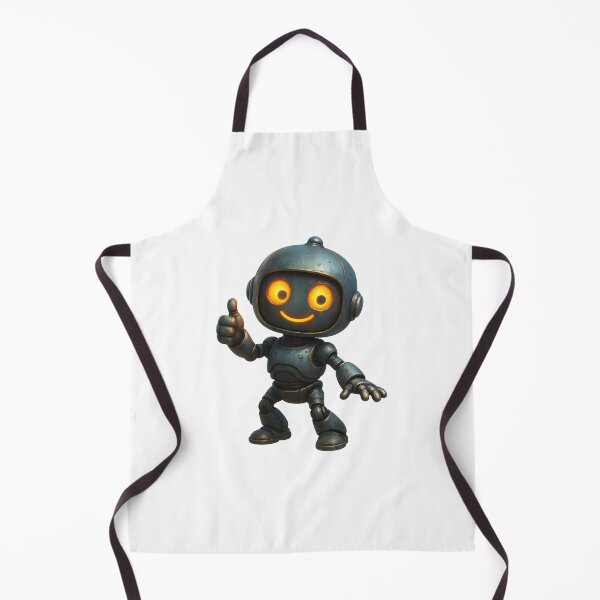Item preview, Friendly Robot – Cute Happy Robot Design designed and sold by Yomere.