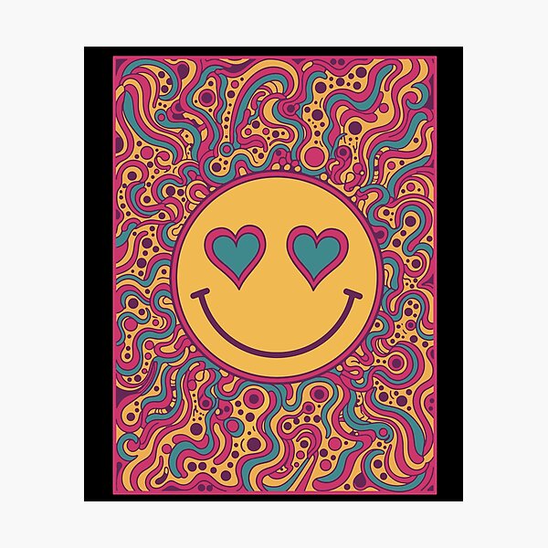 Item preview, trippy festival hippie mushroom tie dye rave designed and sold by LuminOrb.