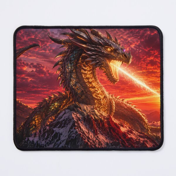 Item preview, Ancient Dragon Guardian Sacred Mountain designed and sold by Bossygraphicske.