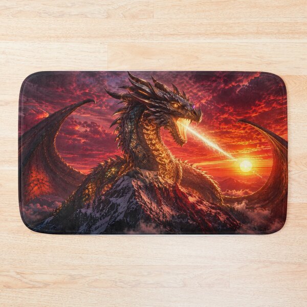 Item preview, Ancient Dragon Guardian Sacred Mountain designed and sold by Bossygraphicske.