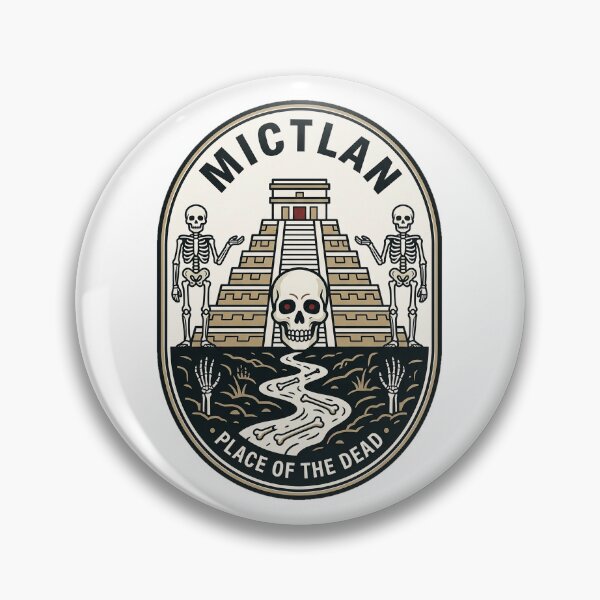 Item preview, Aztec Mictlan Underworld Skull and Pyramid designed and sold by k3rstman1.