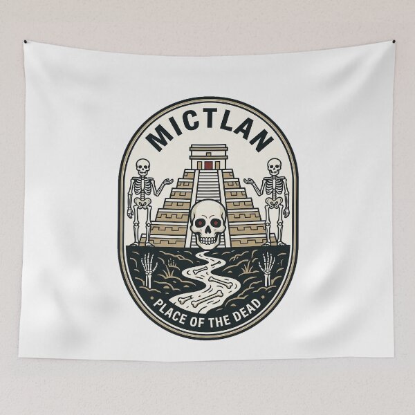Item preview, Aztec Mictlan Underworld Skull and Pyramid designed and sold by k3rstman1.