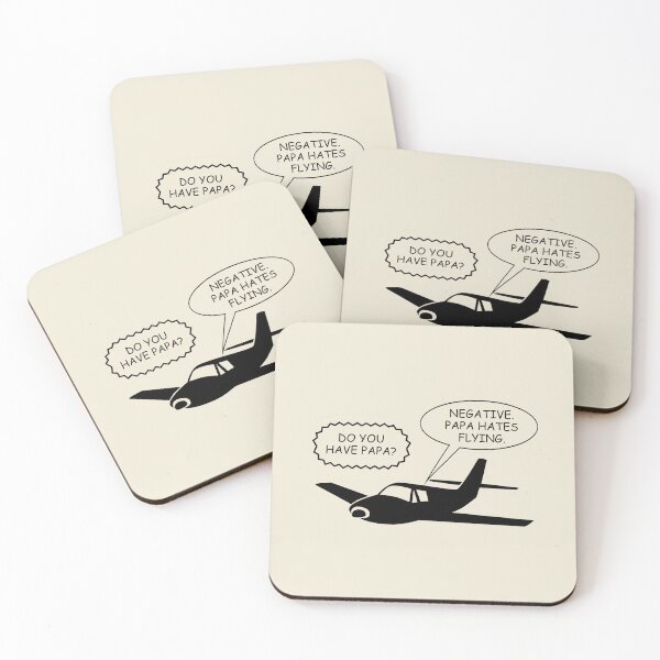Item preview, Funny Air Traffic Control to Pilot, "Do you have Papa?" designed and sold by True Challenge.