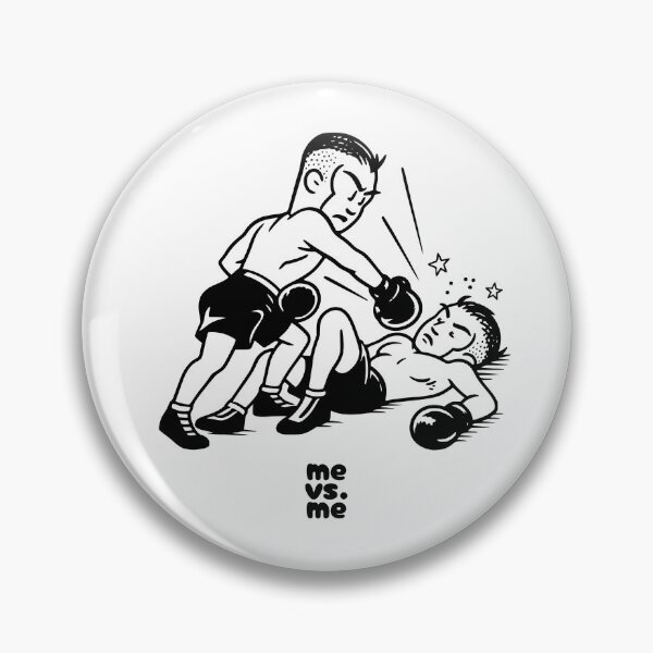 Item preview, I am fighting against myself designed and sold by Zenbudget.
