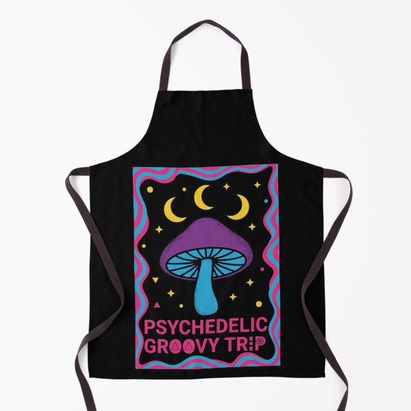 Item preview, trippy festival Hippie Mushroom Groovy Trip designed and sold by LuminOrb.