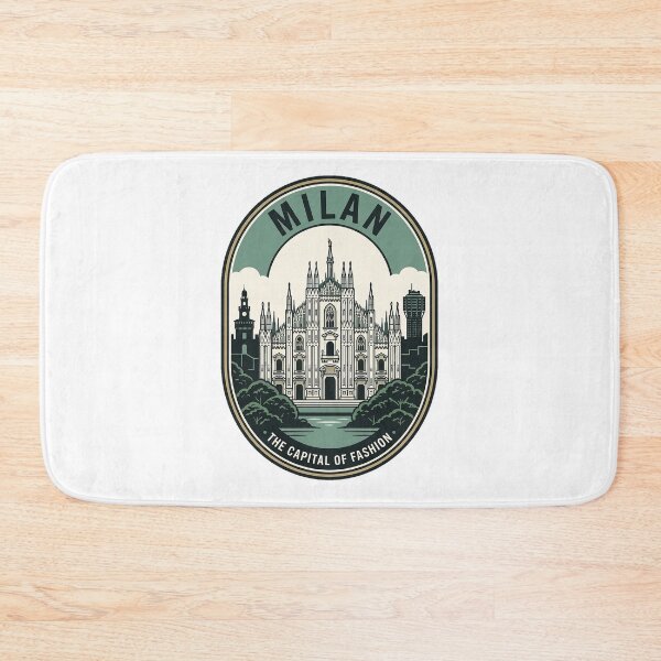 Item preview, Milan Italy Fashion Capital Vintage Travel Badge designed and sold by k3rstman1.