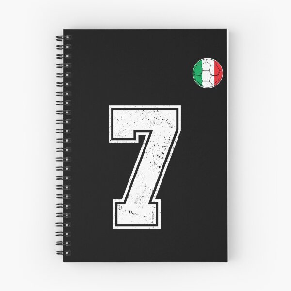 Item preview, Italy Soccer Number 7 Vintage Sports Fan designed and sold by RoyesButler.