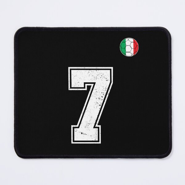 Item preview, Italy Soccer Number 7 Vintage Sports Fan designed and sold by RoyesButler.