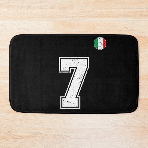 Item preview, Italy Soccer Number 7 Vintage Sports Fan designed and sold by RoyesButler.