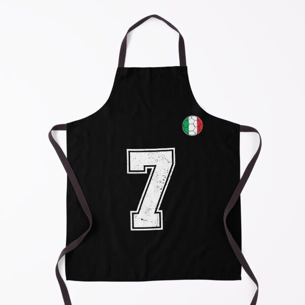 Item preview, Italy Soccer Number 7 Vintage Sports Fan designed and sold by RoyesButler.